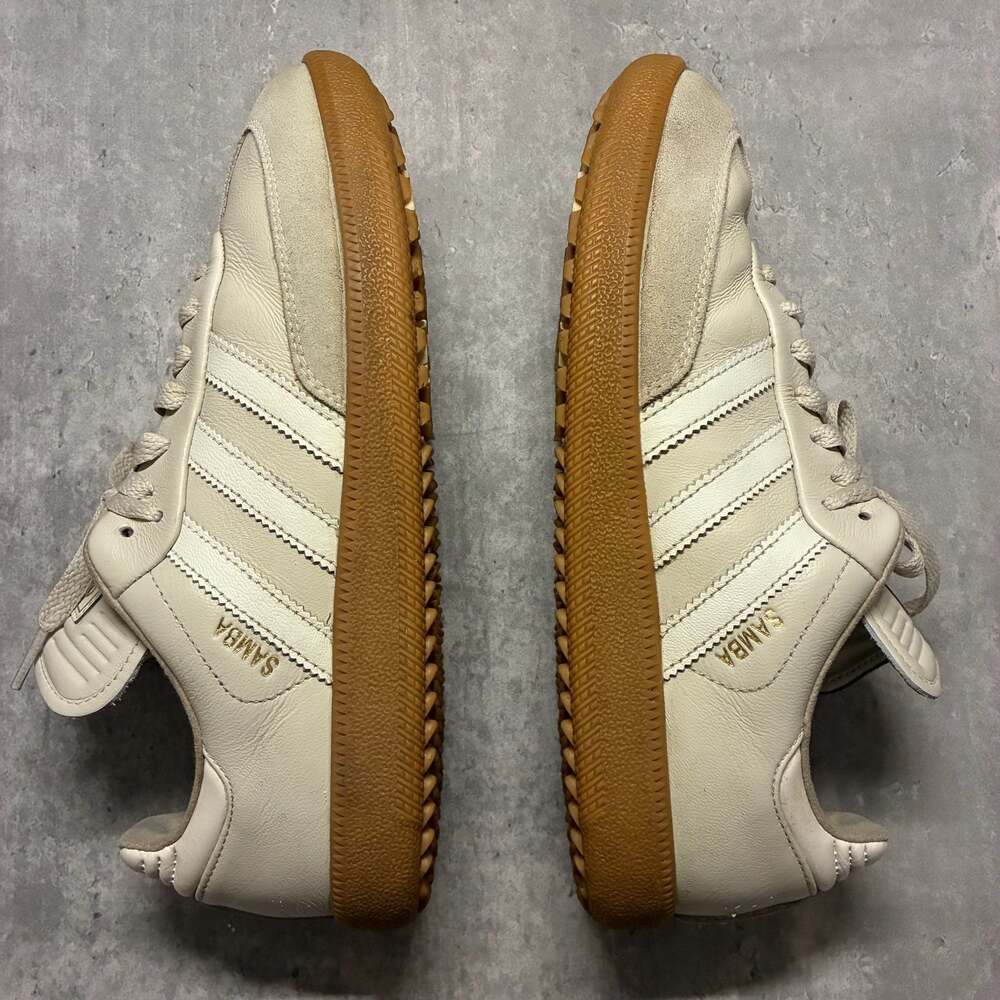 Adidas Samba Spikeless Golf Shoes Alumina/Off White/Gum JH6152 women’s 9.5
